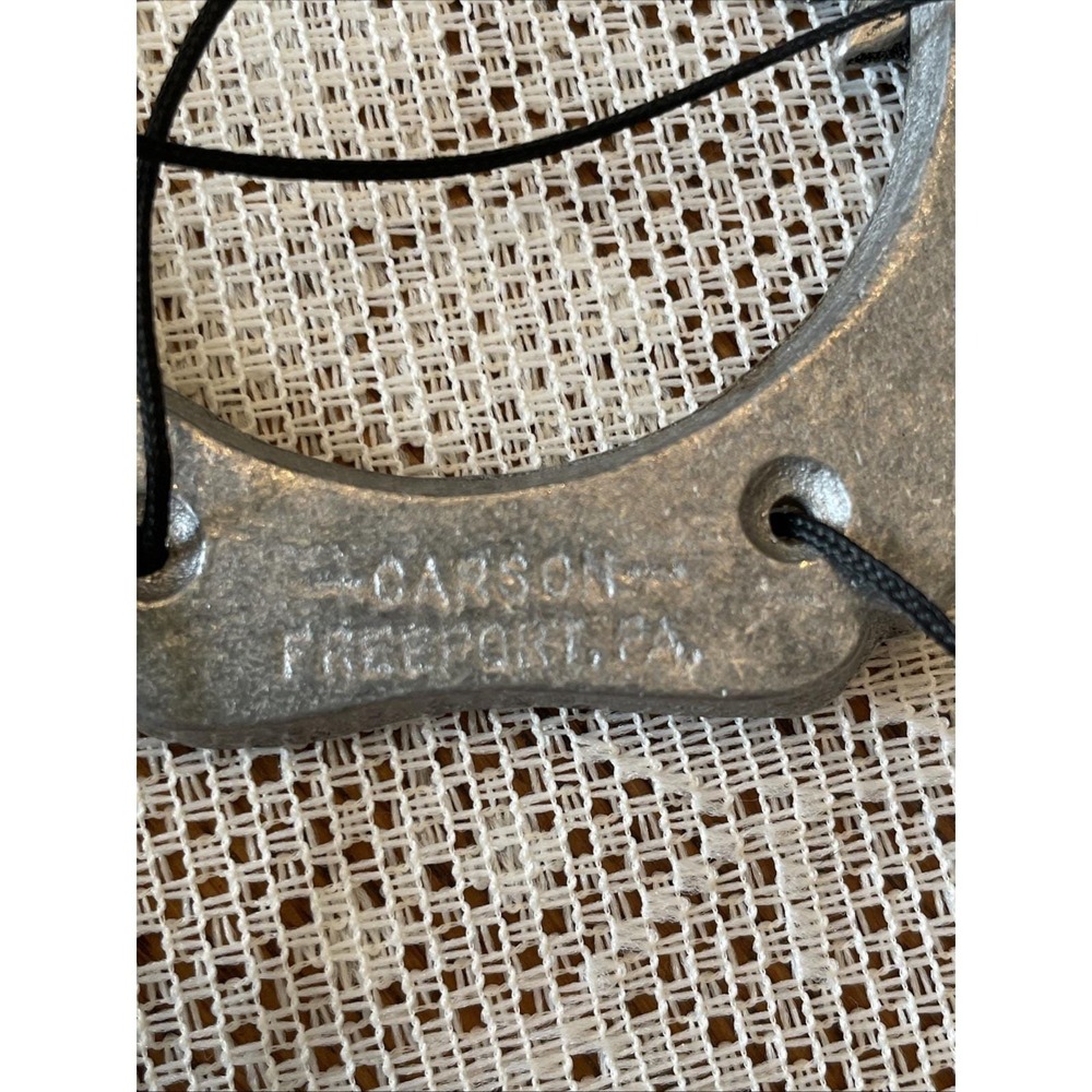 Vintage Carson Metal Wind Chime USA Made Pineapple Welcome Hospitality Decor - Picture 13 of 16